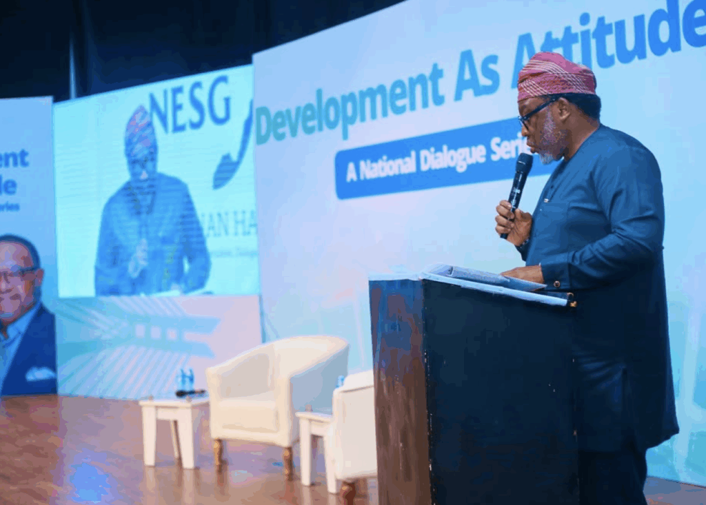 Development As Attitude National Dialogue, hosted by the NESG in partnership with the Gates Foundation.